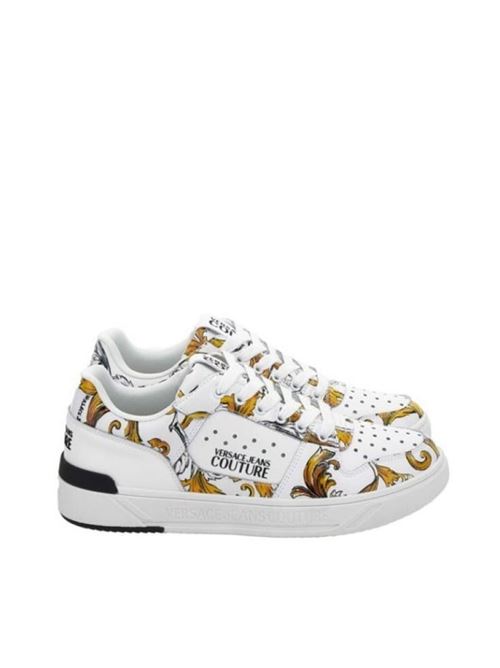 White sneakers with logo VERSACE JEANS COUTURE | 78YA3SJ4 ZPB16.G03